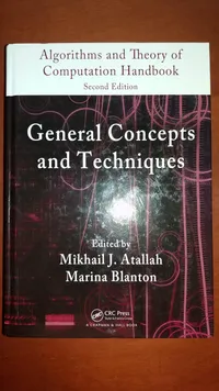 Buy Algorithms and Theory of Computation Handbook, Volume 1: General Concepts and Techniques | by Mikhail J. Atallah | Marina Blanton | Chapman and Hall/CRC | English | 2nd Edition — BookShops.in