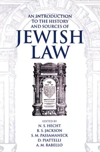 Buy An Introduction to the History and Sources of Jewish Law: 22 (Publication (Boston University. Institute of Jewish Law), No. 22.) | by Neil S. Hecht | N. S. Hecht | Steve Passamaneck | Oxford Univ Pr on Demand | English — BookShops.in