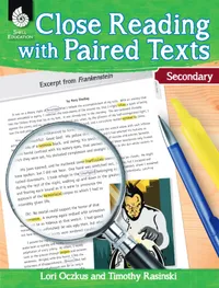 Buy Close Reading with Paired Texts Secondary: Engaging Lessons to Improve Comprehension | by Timothy Rasinski | Shell Educational Publishing | English | Teacher’s Edition — BookShops.in