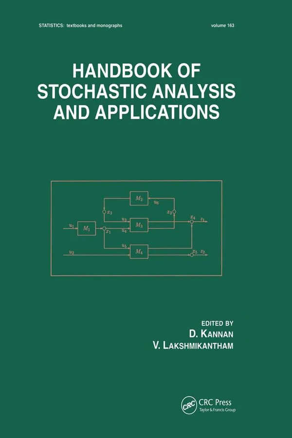 Handbook of Stochastic Analysis and Applications: 163 | by D. Kannan | V. Lakshmikantham | CRC Pr I Llc | English | 1st Edition