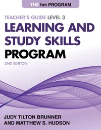 Buy The hm Learning and Study Skills Program, Level 3: Teacher's Guide Level 3 | by Judy Tilton Brunner | Matthew S. Hudson | Rowman & Littlefield Pub Inc | English | 2nd Edition — BookShops.in