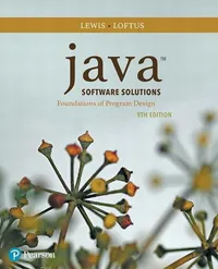 Buy Java Software Solutions: Foundations of Program Design | by John Lewis | William Loftus | ‎ Pearson College Div | ‎ English | ‎ 9th Edition — BookShops.in