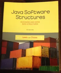 Buy Java Software Structures: Designing and Using Data Structures | by John Lewis | Joseph Chase | ‎ Pearson Education India | ‎ English | ‎ fourth Edition — BookShops.in