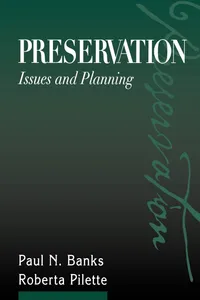 Buy Preservation: Issues and Planning | by Paul N. Banks | Roberta Pilette | ‎ ALA Editions | ‎ English — BookShops.in