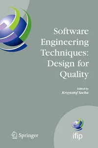 Buy Software Engineering Techniques: Design for Quality: 227 | by Krzysztof Sacha | Springer-Verlag New York Inc. | English | 2007th Edition — BookShops.in