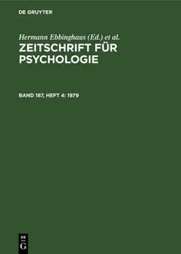 Buy 1979 by Hermann Ebbinghaus and Arthur König | De Gruyter German Language Paperback | Reprint 2021 Edition | Psychology Textbook — BookShops.in