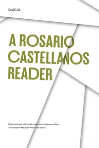 Buy A Rosario Castellanos Reader: An Anthology of Her Poetry, Short Fiction, Essays, and Drama (Texas Pan American Series) by Rosario Castellanos, Maureen Ahern – Univ of Texas Pr – English Hardcover – Latin American Literature — BookShops.in