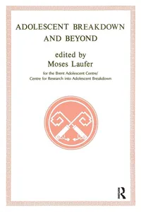 Buy Adolescent Breakdown and Beyond by Moses Laufer | Karnac Books | Hardcover | 1st Edition | Developmental Psychology Textbook — BookShops.in