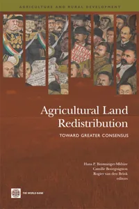 Buy Agricultural Land Redistribution: Toward Greater Consensus | Hans P. Binswanger-Mkhize, Camille Bourguignon | World Bank Publications | Hardcover | English | Public Policy Textbook — BookShops.in