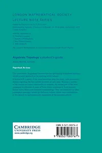 Buy Algebraic Topology: A Student's Guide (London Mathematical Society Lecture Note Series 4) by J. Frank Adams, G. C. Shepherd, N. J. Hitchin – Cambridge University Press Hardcover — BookShops.in