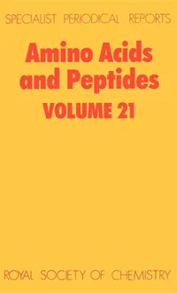 Buy Amino Acids & Peptides: Volume 21 (Specialist Periodical Reports) by J. H. Jones - CRC Press, English, Paperback, 1990 Edition — BookShops.in