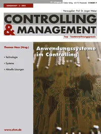 Buy Anwendungssysteme im Controlling: Was treibt die Entwicklung? (ZfCM-Sonderheft 2) by Thomas Hess – Gabler Hardcover 2003 Edition – German-Language Business Accounting Textbook for Audits & Auditing — BookShops.in