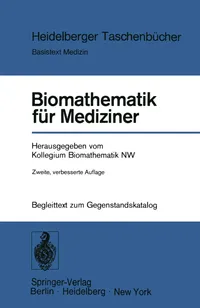 Buy Biomathematik für Mediziner: Heidelberger Taschenbücher 164 | Springer-Verlag | Hardcover | German Edition | Biostatistics Textbook — BookShops.in