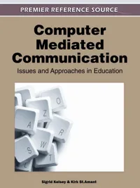 Buy Computer-Mediated Communication: Issues and Approaches in Education by Sigrid Kelsey, Kirk St Amant | Taxmann Publications | English | Paperback | 1st Edition — BookShops.in
