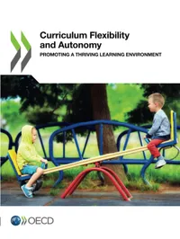 Buy Curriculum Flexibility and Autonomy by OECD | Hardcover | 9789264583931 | Bookshops.in — BookShops.in