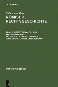 Buy Das Privatrecht II: Schuldverhältnisse und Erbschaft by Robert Von Mayr | De Gruyter | German Law Textbook | Reprint 2010 Edition | Paperback — BookShops.in