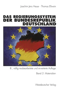 Buy Das Regierungssystem der Bundesrepublik Deutschland Band 2: Materialien by Joachim Jens Hesse & Ingrid Ellwein | Springer VS | Hardcover | German | 8th Edition 1997 | Political Science Textbook — BookShops.in