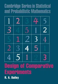 Buy Design of Comparative Experiments by R. A. Bailey | Cambridge University Press | Hardcover | 9780521683579 | Statistics Textbook for Students and Practitioners — BookShops.in