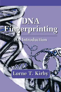 Buy DNA Fingerprinting: An Introduction by Kirby (Hardcover, Reprint) | Oxford University Press | Forensic Medicine & Molecular Biology Textbook — BookShops.in
