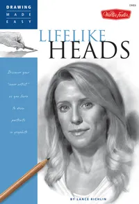 Buy Lifelike Heads by Lance Richlin | Walter Foster Publishing | Hardcover | English | 2008 | Portrait Drawing Book for Artists — BookShops.in