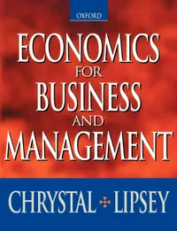 Buy Economics for Business and Management by K. Alec Chrystal | Oxford University Press | Hardcover | English | 9780198775386 — BookShops.in