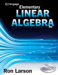 Buy Elementary Linear Algebra by Ron Larson (8th Edition, Hardcover) | Brooks/Cole | Higher Education Mathematics Textbook — BookShops.in
