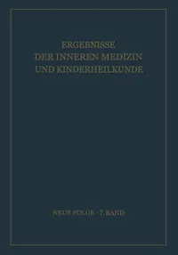 Buy Ergebnisse der Inneren Medizin und Kinderheilkunde: 7 (Advances in Internal Medicine and Pediatrics) by L. Heilmeyer, R. Schoen, E. Glanzmann – Springer-Verlag German Hardcover Reprint — BookShops.in