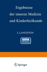 Buy Ergebnisse Der Inneren Medizin Und Kinderheilkunde: Sechsundzwanzigster Band 26 by L. Langstein, A. Schittenhelm, A. Czerny | Springer Verlag | German Hardcover Reprint | Medicine & Health Sciences Textbook — BookShops.in
