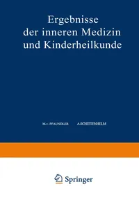 Buy Ergebnisse Der Inneren Medizin Und Kinderheilkunde: Fünfundsechzigster Band by M. V. Pfaundler, A. Schittenhelm, A. Czerny – Hardcover Reprint (1945) – Springer Nature – German Medical Textbook — BookShops.in