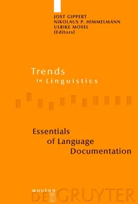Buy Essentials of Language Documentation by Jost Gippert, Nikolaus P. Himmelmann, Ulrike Mosel | De Gruyter Mouton | English | Paperback | 9783110188646 — BookShops.in