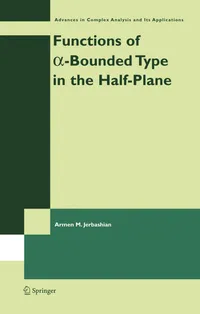 Buy Functions of A-Bounded Type in the Half-Plane by A. M. Jerbashian | Springer Mathematics Textbook | Bookshops.in — BookShops.in