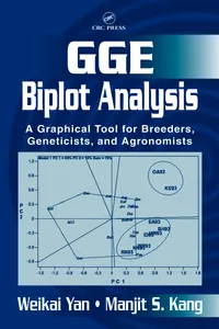Buy GGE Biplot Analysis: A Graphical Tool for Breeders, Geneticists, and Agronomists by Weikai Yan and Manjit S. Kang - CRC Press Hardcover 1st Edition 2002 - Higher Education Textbook in Botany and Life Sciences — BookShops.in