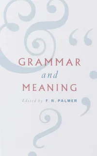 Buy Grammar and Meaning: Essays in Honour of Sir John Lyons by Frank Robert Palmer | Cambridge University Press | Hardcover | 1995 | Linguistics — BookShops.in