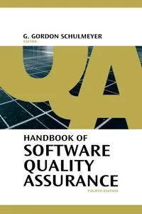 Buy Handbook of Software Quality Assurance by G. Gordon Schulmeyer | Artech House | Hardcover | 4th Edition | Computer Science Textbook — BookShops.in