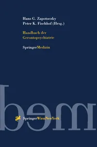 Buy Handbuch der Gerontopsychiatrie by Hans Georg Zapotoczky | Springer | German Hardcover | Geriatric Psychiatry Reference — BookShops.in