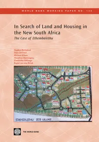 Buy In Search of Land and Housing in the New South Africa: The Case of Ethembalethu (World Bank Working Papers, 130) by Rogier Van Den Brink, Dave deGroot, Ntombini Marrengane - World Bank Publications, English, Paperback, Illustrated Edition — BookShops.in