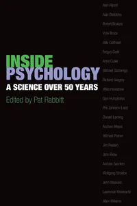 Buy Inside Psychology: A Science Over 50 Years by Pat Rabbitt | OUP Oxford | English Paperback | Neuroscience Textbook — BookShops.in