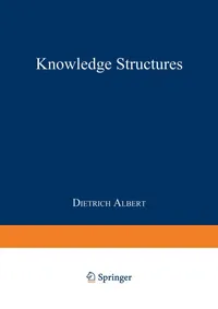 Buy Knowledge Structures by Dietrich Albert, J.-C Falmagne - Springer-Verlag Cognitive Psychology Textbook (Paperback, 1st Edition, 1994) — BookShops.in