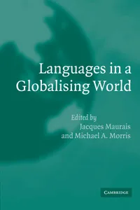 Buy Languages in a Globalising World by Jacques Maurais and Michael A. Morris | Cambridge University Press | Political Science & Sociolinguistics | Hardcover — BookShops.in