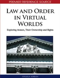Buy Law and Order in Virtual Worlds (English, Angela Adrian) — BookShops.in