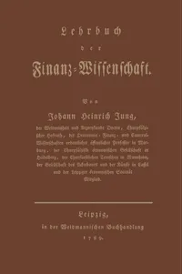 Buy Lehrbuch der Finanz-Wissenschaft by Johann Heinrich Jung-Stilling | Gabler Hardcover 1978 Edition | German Business & Finance Textbook — BookShops.in
