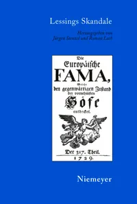 Buy Lessings Skandale: 29 (Wolfenbütteler Studien Zur Aufklärung) by Jürgen Stenzel | Roman Lach | Hardcover | de Gruyter | German Language | European Literature — BookShops.in