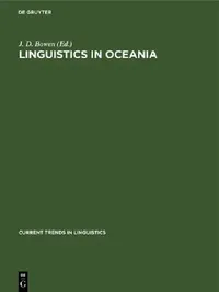 Buy Linguistics in Oceania (English, J. D. Bowen) — BookShops.in