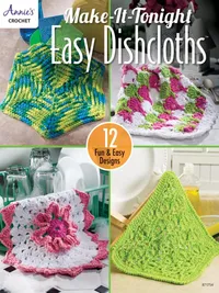 Buy Make-It-Tonight Easy Dishcloths: 12 Fun & Easy Designs by Darla Sims | Annie's | English | Paperback — BookShops.in