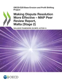 Buy Making Dispute Resolution More Effective - MAP Peer Review Report, Malta (Stage 2) by OECD, Hardcover, 9789264777392 | Bookshops.in — BookShops.in