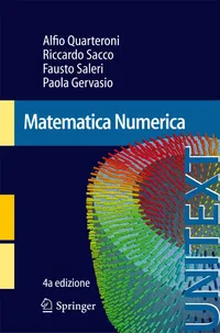 Buy Matematica Numerica (English, Alfio Quarteroni | Riccardo Sacco | Fausto Saleri) — BookShops.in