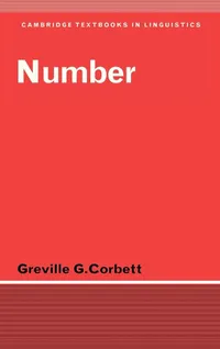 Buy Number (Cambridge Textbooks in Linguistics) by Greville Corbett | Cambridge University Press | Hardcover | English | Language & Linguistics — BookShops.in