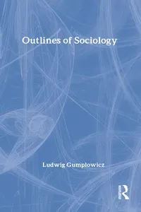 Buy Outlines of Sociology by Ludwig Gumplowicz | Transaction Pub Hardcover | 1st Edition 1980 | Social Sciences Political Science Public Policy Textbook — BookShops.in
