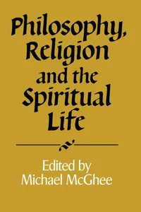 Buy Philosophy, Religion and the Spiritual Life: Royal Institute of Philosophy Supplement 32 by Michael McGhee | Cambridge University Press | Hardcover — BookShops.in