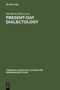 Buy Present-day Dialectology: Problems and Findings (Trends in Linguistics) by Jan Berns | De Gruyter Mouton | English | Paperback | Reprint 2011 — BookShops.in